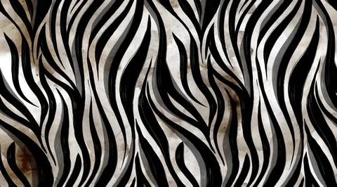 Leopard and zebra pattern design. Stock Illustration