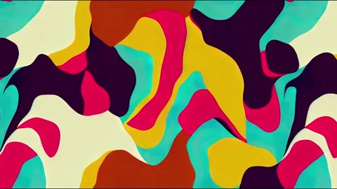 Leopard animation design in rainbow colors - funny drawing Stock Footage 220117753