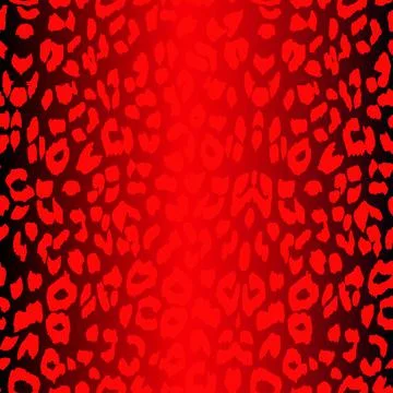 Leopard background. Seamless pattern. Cheetah Animal print. Stock Illustration