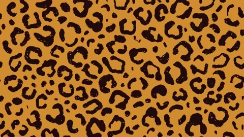 Leopard cartoon texture Stock Footage 223530063