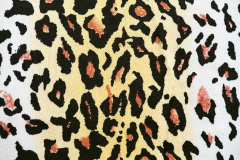 Leopard fur as background Stock Illustration