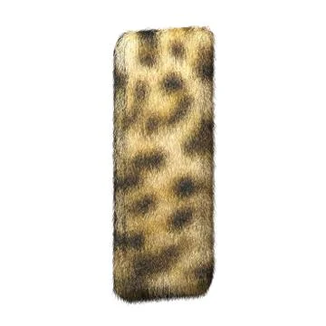 Leopard fur number 1 Stock Illustration