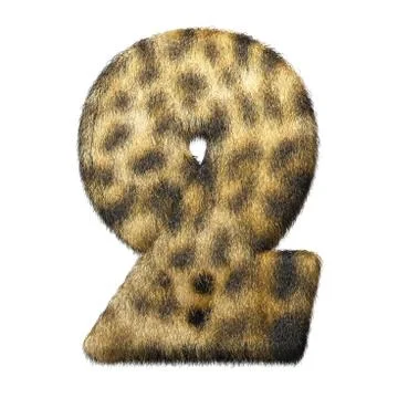 Leopard fur number 2 Stock Illustration