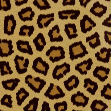 Leopard fur (skin) background or texture Stock Illustration