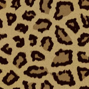Leopard fur (skin) background or texture Stock Illustration
