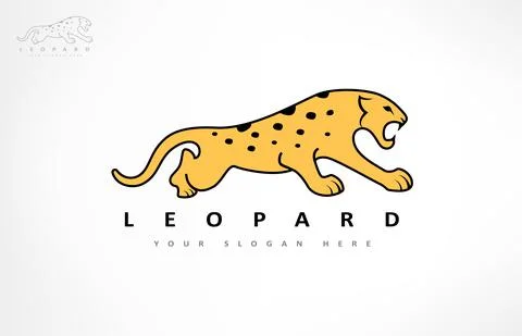 Leopard logo vector. Animal design. Stock Illustration