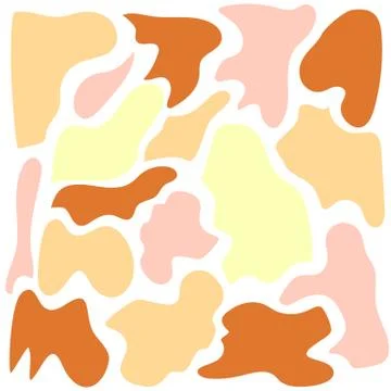 Leopard or jaguar print, textured fashion print, abstract safari background Stock Illustration