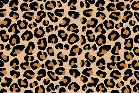 Leopard Patten Illustration Stock Illustration