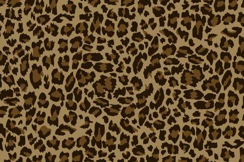 Leopard Patten Illustration Stock Illustration