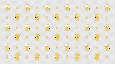 Leopard pattern 4k Stock Footage 140463000