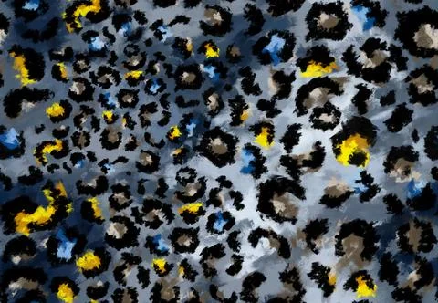 Leopard pattern design. Stock Illustration