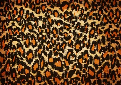 Leopard pattern Stockillustratie