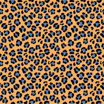 Leopard pattern Illustrazione stock