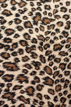 Leopard patterned fabric Stock Photos