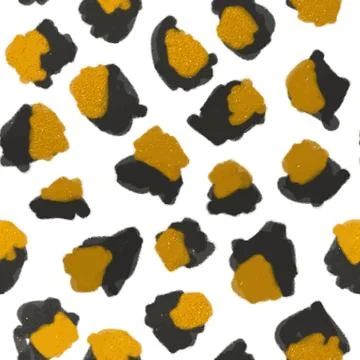 Leopard print pattern Stock-Illustration