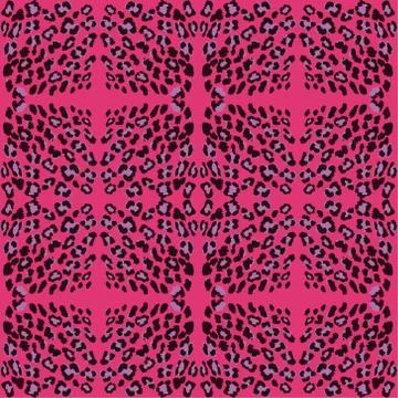 Leopard print pattern skin. Stock Illustration