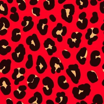 Leopard print pattern skin. Stock Illustration