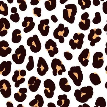 Leopard print pattern skin. 스톡 일러스트