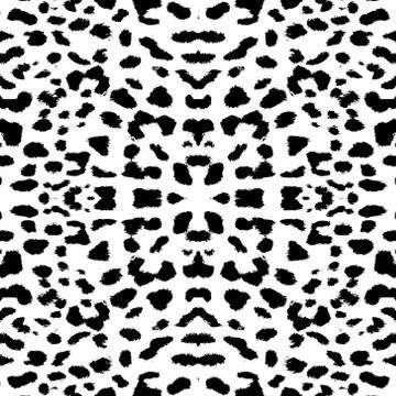 Leopard print pattern skin. 스톡 일러스트