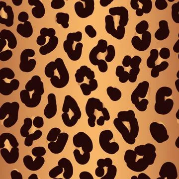 Leopard print pattern skin. 스톡 일러스트