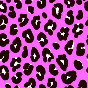 Leopard print pattern skin. Illustrazione stock