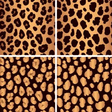 Leopard print pattern skin. Stock Illustration