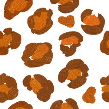 Leopard print pattern skin. 스톡 일러스트