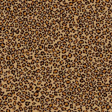 Leopard print skin vector, camouflage vector illustration design. Illustrazione stock