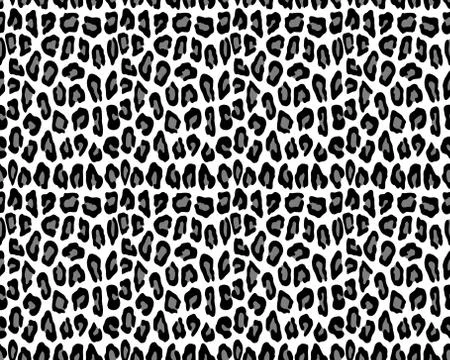 Leopard repeat pattern Stock Illustration