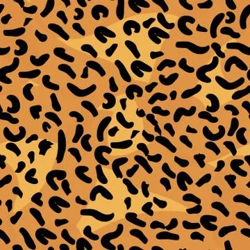 Leopard seamless pattern. Animal print. Vector background イラスト素材