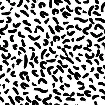 Leopard seamless pattern. Animal print. Vector background eps10 Stock Illustration