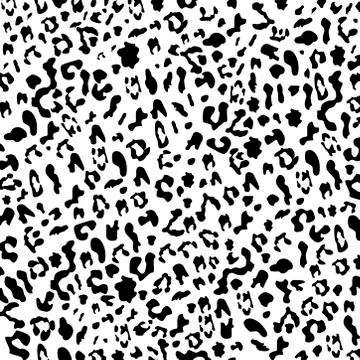 Leopard seamless pattern creative art, modern design concept Stock Illustration