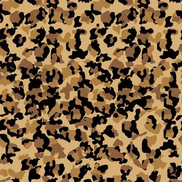 Leopard seamless pattern design illustration background 스톡 일러스트