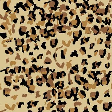 Leopard seamless pattern design illustration background 스톡 일러스트