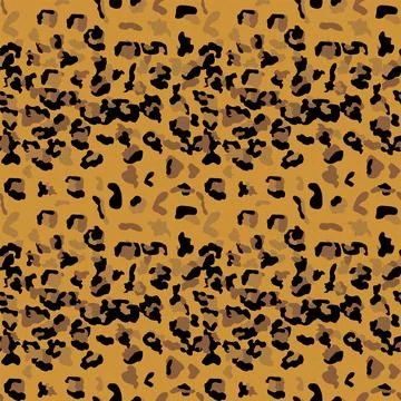 Leopard seamless pattern design illustration background Illustration