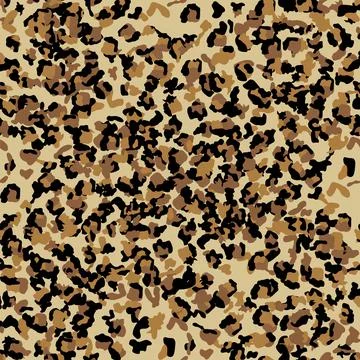 Leopard seamless pattern design illustration background 스톡 일러스트