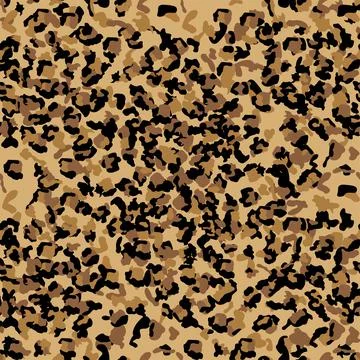 Leopard seamless pattern design illustration background Illustrazione stock