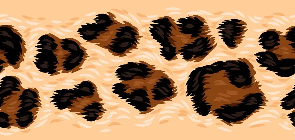 Leopard seamless pattern. Stock Illustration