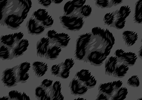 Leopard seamless pattern. Illustrazione stock