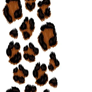 Leopard seamless pattern. 스톡 일러스트