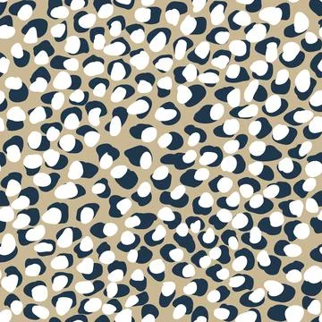 Leopard seamless pattern set. Animal skint print. cool jaguar abstract design Stock Illustration