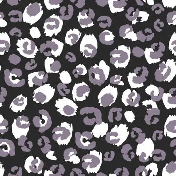Leopard skin abstract pattern design, vector illustration background. Illustrazione stock