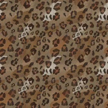Leopard skin digital pattern design 스톡 일러스트