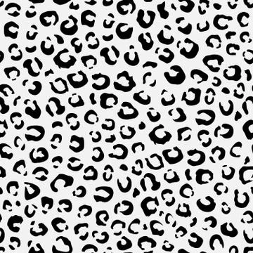 Leopard skin pattern Stock Illustration