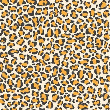 Leopard Skin Pattern Illustrazione stock