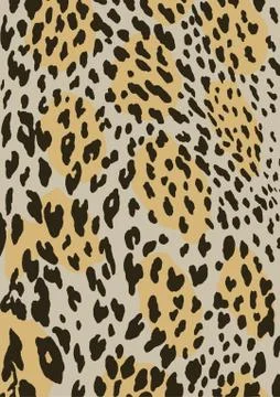 Leopard Skin Pattern Stock Illustration