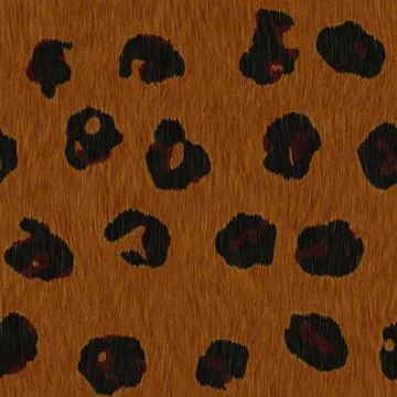 Leopard skin pattern Stock Illustration