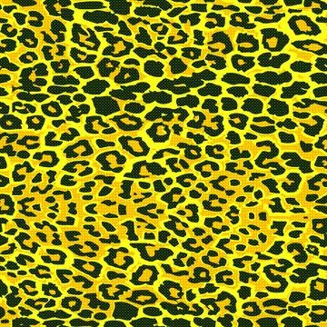 Leopard skin pattern Stock Illustration