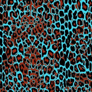 Leopard skin pattern 스톡 일러스트