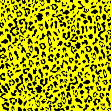 Leopard skin pattern.Abstract background with hand drawn lines Stock Illustration